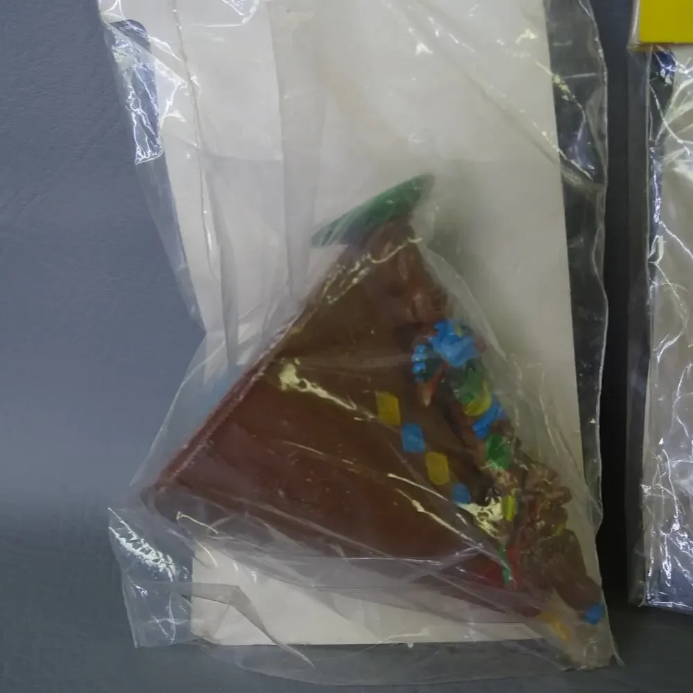 Lot of 3 Vintage Wilton Cake Tops Snow White Teepee Toy Soldiers Sealed